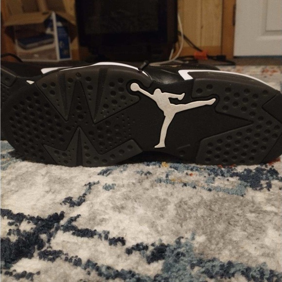 Nike Air Jordan Retro 6 Blackcat… deadstock Slightly used 9/10 - Picture 3 of 5
